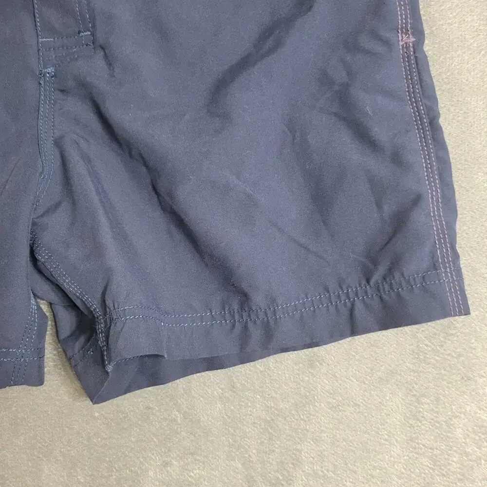 Reyn Spooner Board Shorts Mens Size 32 Blue Mesh Pockets‎ Drawstring Swim Trunks